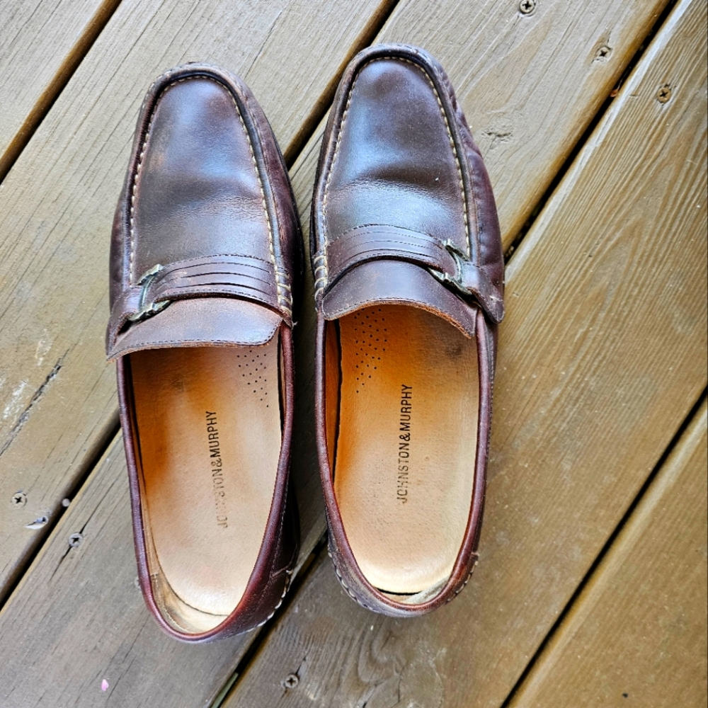 Vintage Men's Johnston & Murphy Size 10.5M Loafers